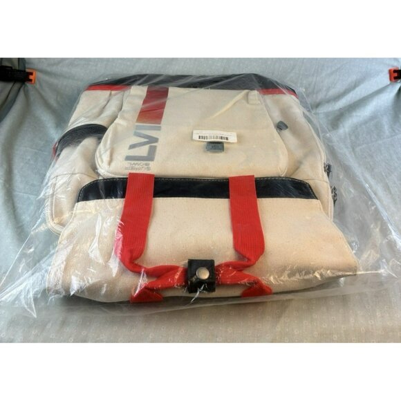 NEW Super Bowl LVI 2021 Backpack Canvas Los Angeles RAMS VS Cincinnati BENGALS - Picture 8 of 12